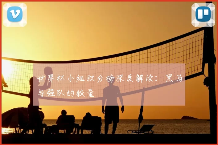 世界杯小组积分榜深度解读:黑马与强队的较量