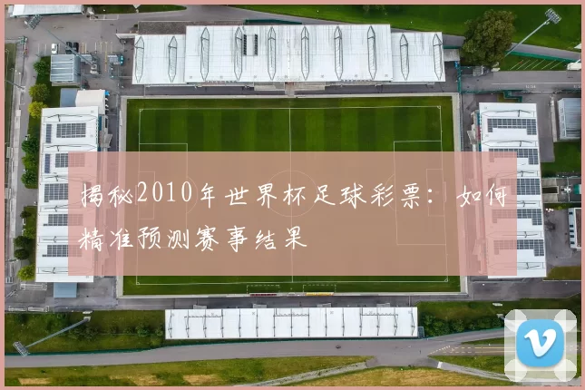 揭秘2010年世界杯足球彩票:如何精准预测赛事结果