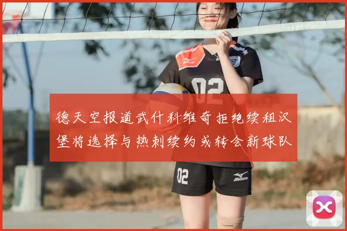 德天空报道武什科维奇拒绝续租汉堡将选择与热刺续约或转会新球队